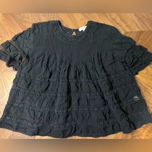 Wilfred Black Lace Blouse